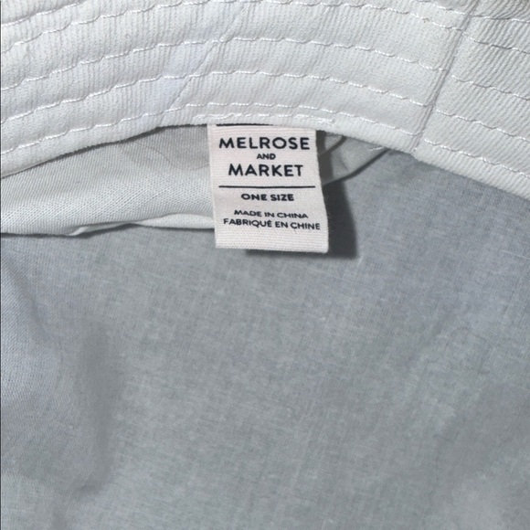 Melrose and Market Blue Denim Nautical Newsboy Cap with Cream Rope Accent OS - Picture 4 of 6